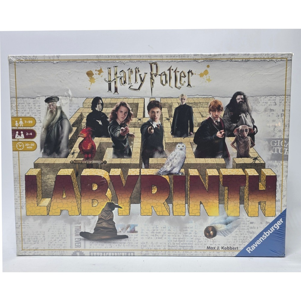 New Ravensburger Harry Potter Labyrinth Board Game Moving Maze Wizarding World